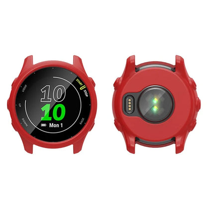 For Garmin Forerunner 255 Watch Case Drop-Resistant Silicone Watch Cover