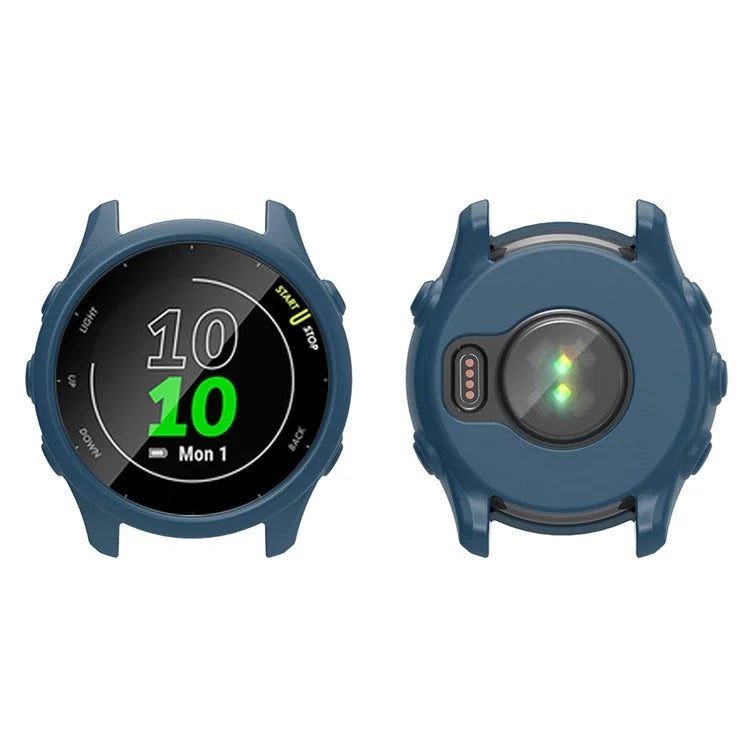 For Garmin Forerunner 255 Watch Case Drop-Resistant Silicone Watch Cover