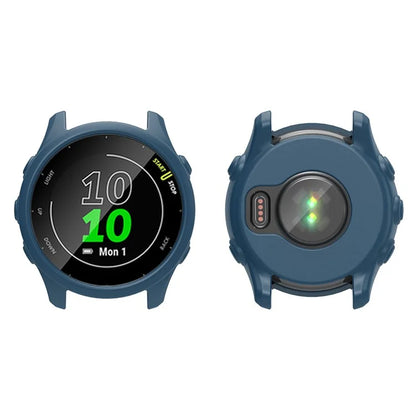 For Garmin Forerunner 255 Watch Case Drop-Resistant Silicone Watch Cover