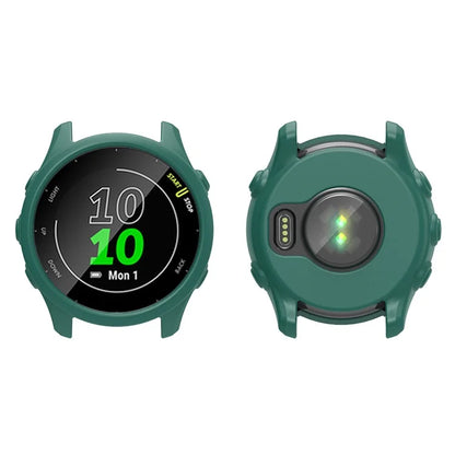 For Garmin Forerunner 255 Watch Case Drop-Resistant Silicone Watch Cover