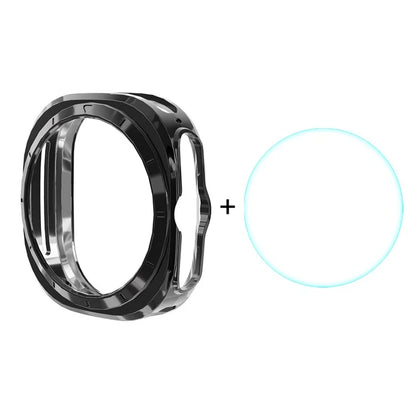 ENKAY HAT PRINCE For Samsung Galaxy Watch Ultra 47mm TPU Watch Case with 0.2mm 9H Screen Film