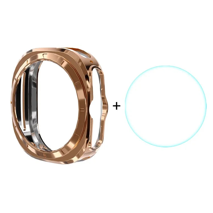 ENKAY HAT PRINCE For Samsung Galaxy Watch Ultra 47mm TPU Watch Case with 0.2mm 9H Screen Film