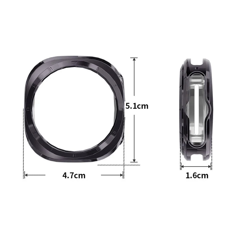 ENKAY HAT PRINCE For Samsung Galaxy Watch Ultra 47mm TPU Watch Case with 0.2mm 9H Screen Film