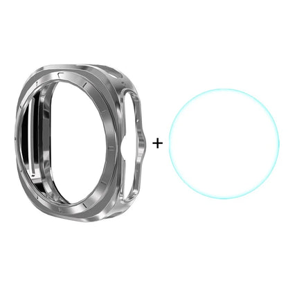 ENKAY HAT PRINCE For Samsung Galaxy Watch Ultra 47mm TPU Watch Case with 0.2mm 9H Screen Film