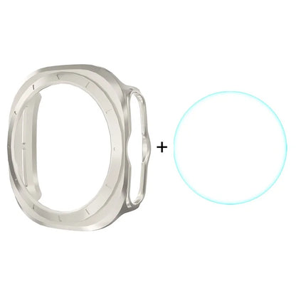 ENKAY HAT PRINCE For Samsung Galaxy Watch Ultra 47mm Case PC Watch Cover with 0.2mm 9H Screen Film