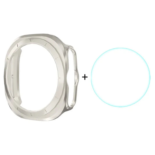 ENKAY HAT PRINCE For Samsung Galaxy Watch Ultra 47mm Case PC Watch Cover with 0.2mm 9H Screen Film