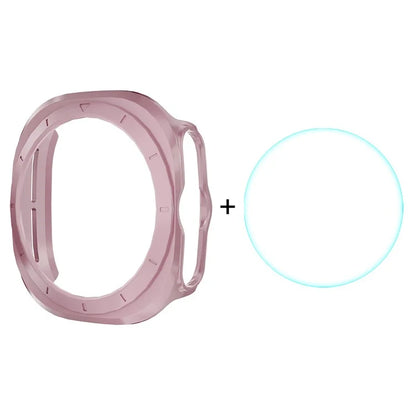 ENKAY HAT PRINCE For Samsung Galaxy Watch Ultra 47mm Case PC Watch Cover with 0.2mm 9H Screen Film