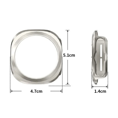 ENKAY HAT PRINCE For Samsung Galaxy Watch Ultra 47mm Case PC Watch Cover with 0.2mm 9H Screen Film