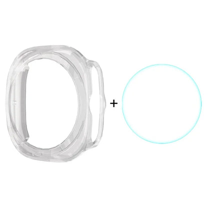 ENKAY HAT PRINCE For Samsung Galaxy Watch Ultra 47mm Case PC Watch Cover with 0.2mm 9H Screen Film
