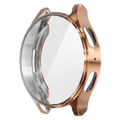 ENKAY HAT PRINCE For Samsung Galaxy Watch7 44mm Shockproof Cover TPU Watch Case Built-In Screen Film