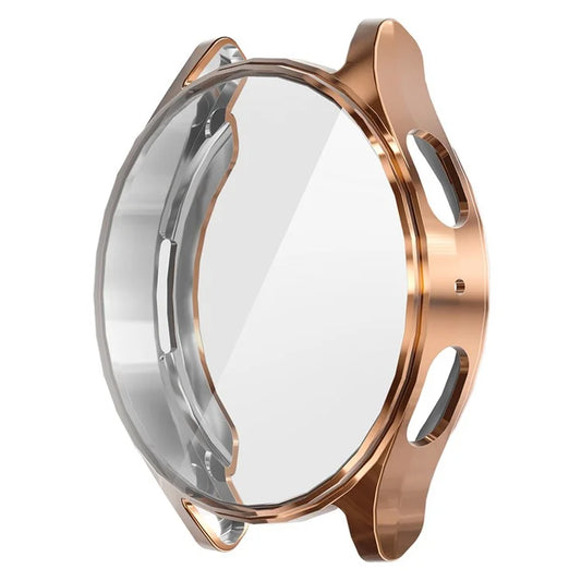 ENKAY HAT PRINCE For Samsung Galaxy Watch7 44mm Shockproof Cover TPU Watch Case Built-In Screen Film