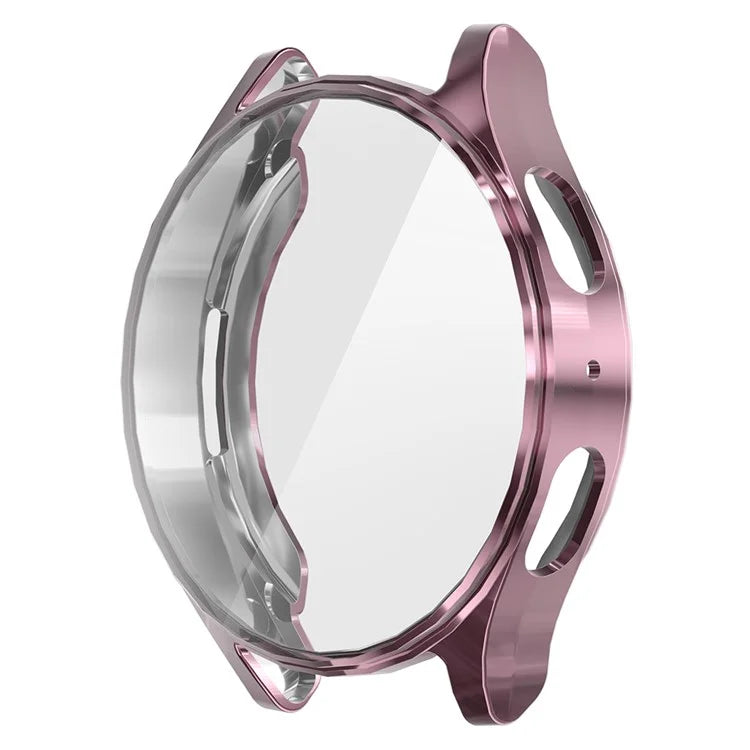 ENKAY HAT PRINCE For Samsung Galaxy Watch7 44mm Shockproof Cover TPU Watch Case Built-In Screen Film