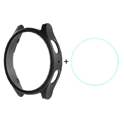 ENKAY HAT PRINCE For Samsung Galaxy Watch7 40mm PC Case Watch Protector with 0.2mm 9H Screen Film