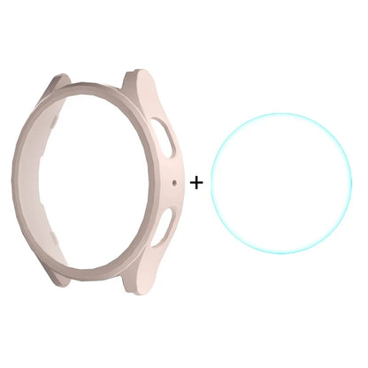 ENKAY HAT PRINCE For Samsung Galaxy Watch7 40mm PC Case Watch Protector with 0.2mm 9H Screen Film