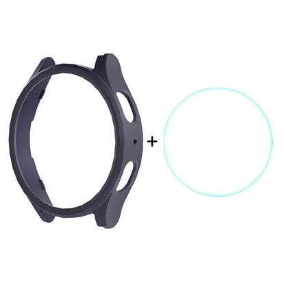 ENKAY HAT PRINCE For Samsung Galaxy Watch7 40mm PC Case Watch Protector with 0.2mm 9H Screen Film