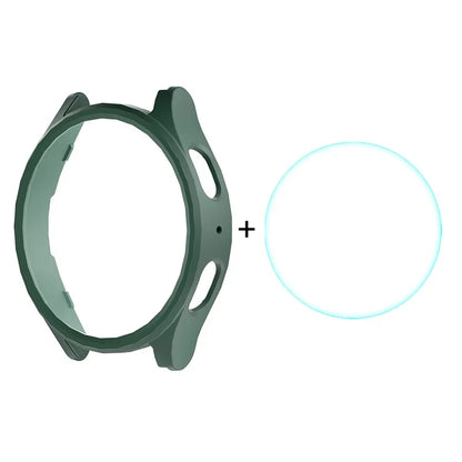ENKAY HAT PRINCE For Samsung Galaxy Watch7 40mm PC Case Watch Protector with 0.2mm 9H Screen Film