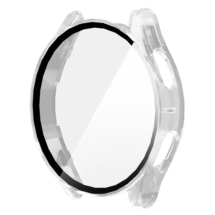 ENKAY HAT PRINCE For Samsung Galaxy Watch7 44mm PC Case Protective Watch Cover Built-In Screen Film