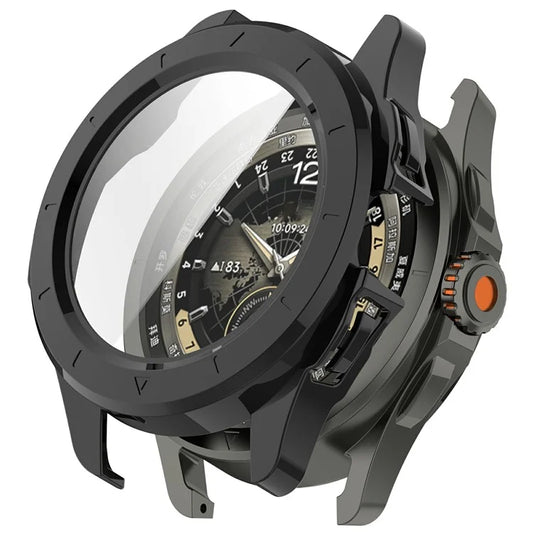For Xiaomi Watch S4 Sport Watch Case Hard PC Cover with Tempered Glass Screen Film