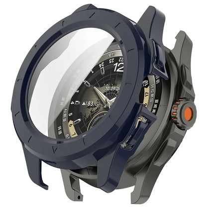 For Xiaomi Watch S4 Sport Watch Case Hard PC Cover with Tempered Glass Screen Film