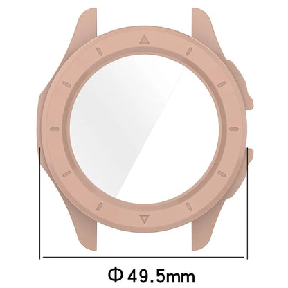 For Xiaomi Watch S4 Sport Watch Case Hard PC Cover with Tempered Glass Screen Film