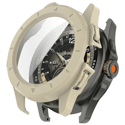 For Xiaomi Watch S4 Sport Watch Case Hard PC Cover with Tempered Glass Screen Film