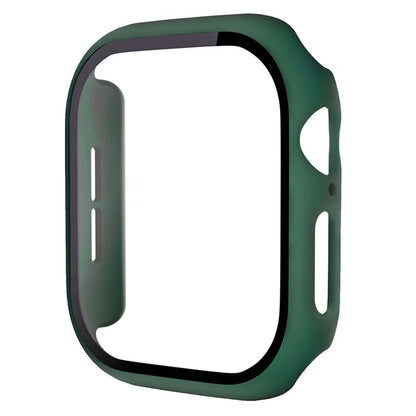 For Apple Watch Series 10 46mm Protective Case All-Around Hard PC Watch Cover with Tempered Glass Film