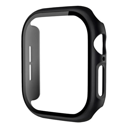 For Apple Watch Series 10 42mm Protective Case All-Around Hard PC Watch Cover with Tempered Glass Film