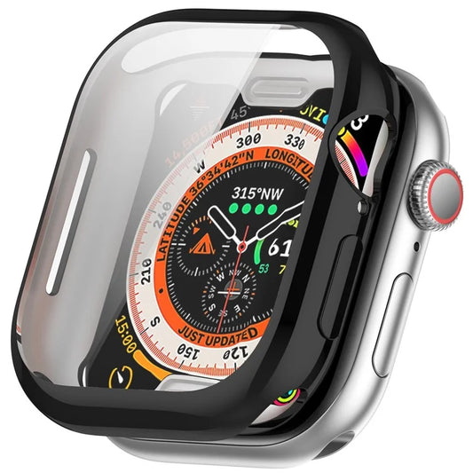For Apple Watch Series 10 42mm Full Coverage Watch Cover Electroplated TPU Watch Case