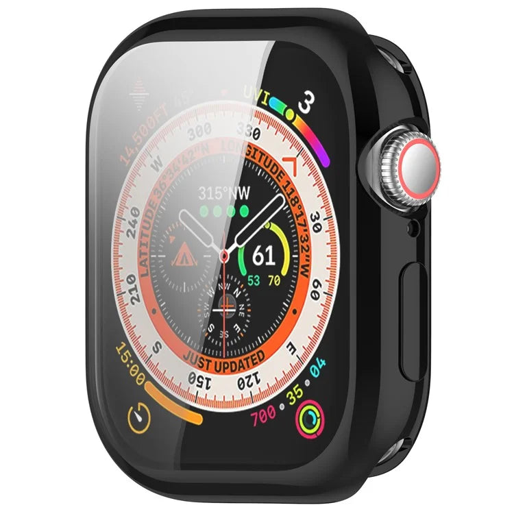 For Apple Watch Series 10 42mm Full Coverage Watch Cover Electroplated TPU Watch Case