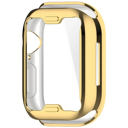 For Apple Watch Series 10 42mm Full Coverage Watch Cover Electroplated TPU Watch Case
