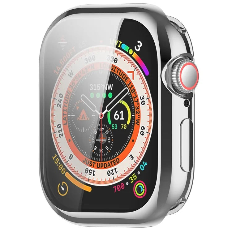 For Apple Watch Series 10 42mm Full Coverage Watch Cover Electroplated TPU Watch Case