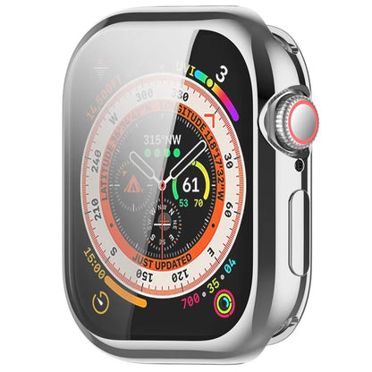For Apple Watch Series 10 42mm Full Coverage Watch Cover Electroplated TPU Watch Case