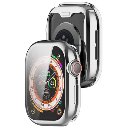 For Apple Watch Series 10 42mm Full Coverage Watch Cover Electroplated TPU Watch Case