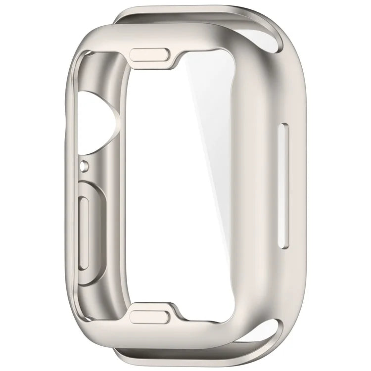 For Apple Watch Series 10 42mm Full Coverage Watch Cover Electroplated TPU Watch Case