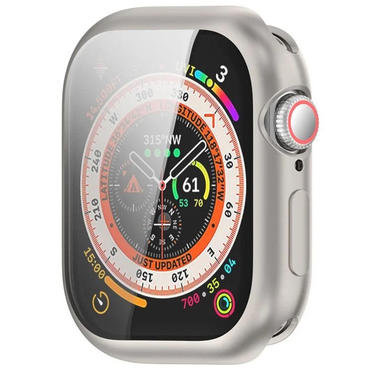 For Apple Watch Series 10 42mm Full Coverage Watch Cover Electroplated TPU Watch Case