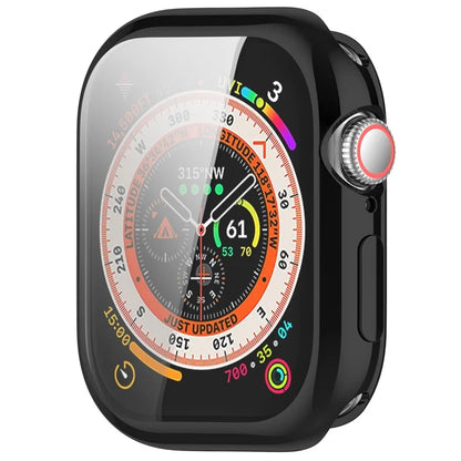 For Apple Watch Series 10 46mm Full Coverage Watch Cover Electroplated TPU Watch Case