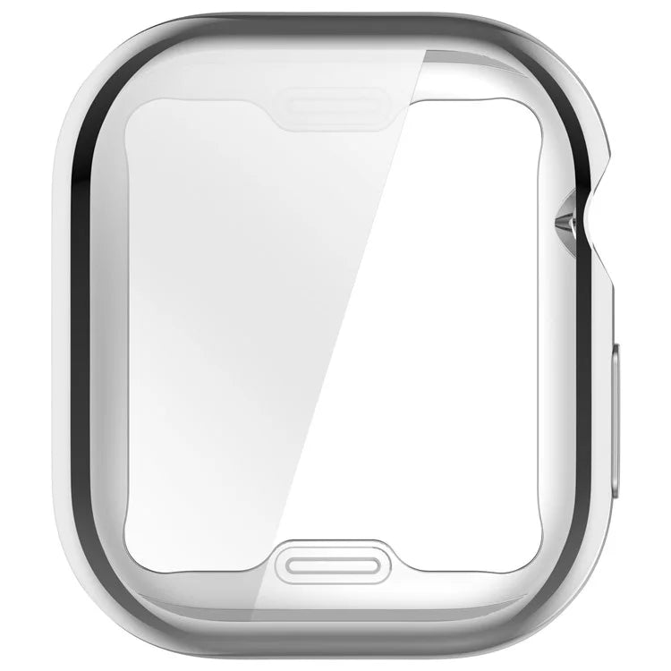 For Apple Watch Series 10 46mm Full Coverage Watch Cover Electroplated TPU Watch Case