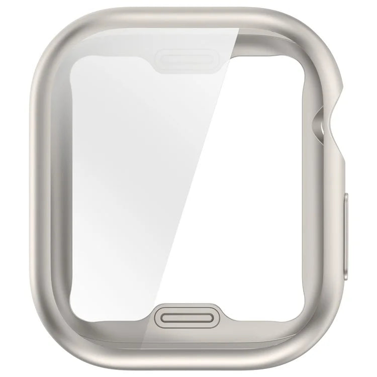 For Apple Watch Series 10 46mm Full Coverage Watch Cover Electroplated TPU Watch Case