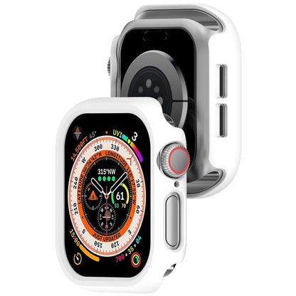 For Apple Watch Series 10 42mm Half Coverage Hollow-Out Protective Cover PC Watch Frame Case