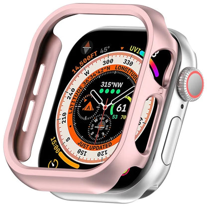 For Apple Watch Series 10 42mm Half Coverage Hollow-Out Protective Cover PC Watch Frame Case
