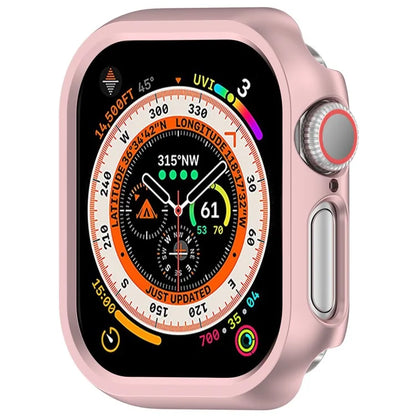 For Apple Watch Series 10 42mm Half Coverage Hollow-Out Protective Cover PC Watch Frame Case
