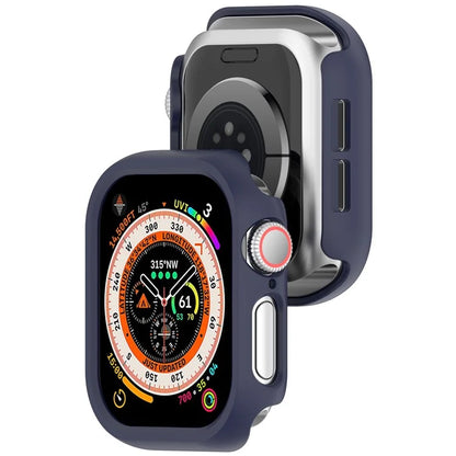 For Apple Watch Series 10 42mm Half Coverage Hollow-Out Protective Cover PC Watch Frame Case