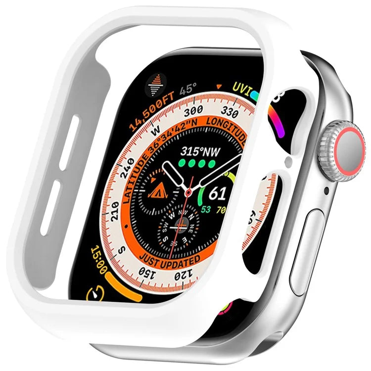 For Apple Watch Series 10 46mm Half Coverage Hollow-Out Protective Cover PC Watch Frame Case