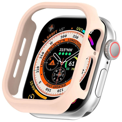 For Apple Watch Series 10 46mm Half Coverage Hollow-Out Protective Cover PC Watch Frame Case