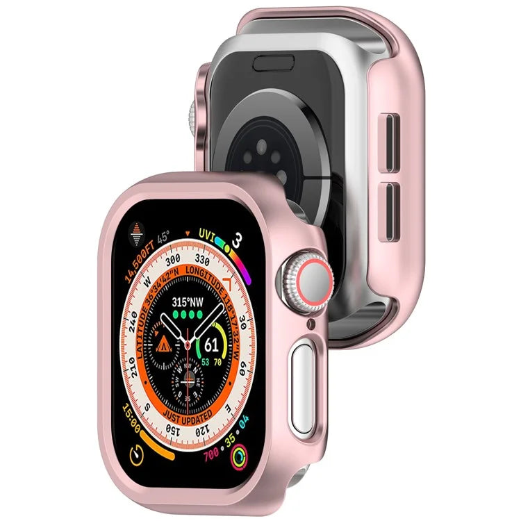 For Apple Watch Series 10 46mm Half Coverage Hollow-Out Protective Cover PC Watch Frame Case