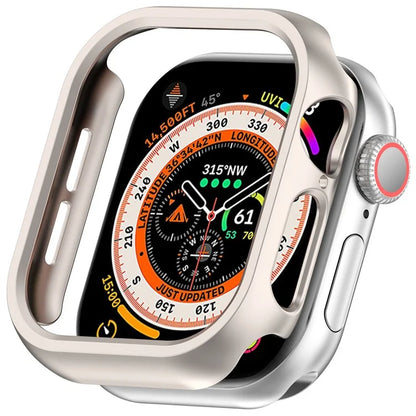 For Apple Watch Series 10 46mm Half Coverage Hollow-Out Protective Cover PC Watch Frame Case