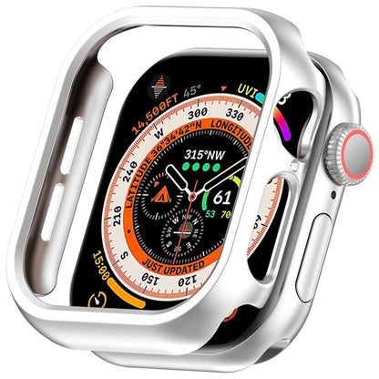 For Apple Watch Series 10 46mm Half Coverage Hollow-Out Protective Cover PC Watch Frame Case