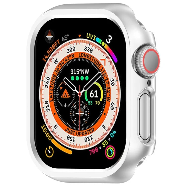 For Apple Watch Series 10 46mm Half Coverage Hollow-Out Protective Cover PC Watch Frame Case
