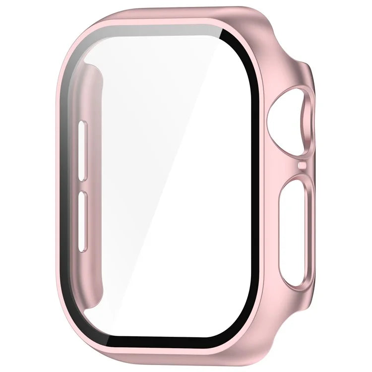 For Apple Watch Series 10 42mm Watch Case Hard PC Cover with Tempered Glass Screen Film