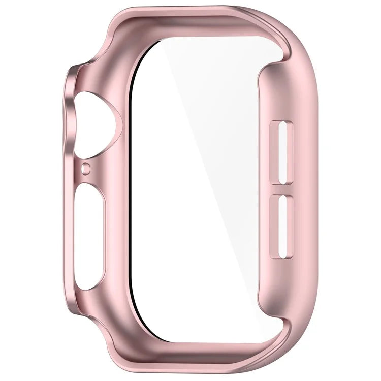 For Apple Watch Series 10 42mm Watch Case Hard PC Cover with Tempered Glass Screen Film